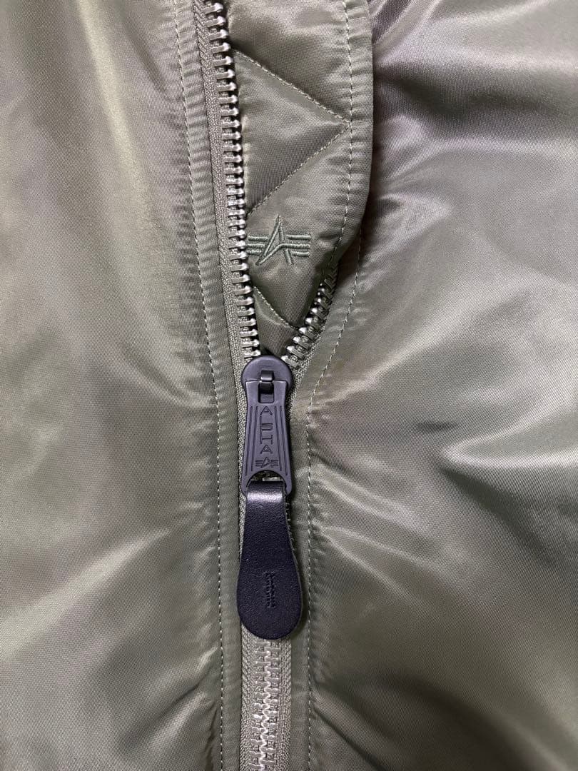 ジャケット・アウター ALPHA MA-1 FLIGHT JACKET size L