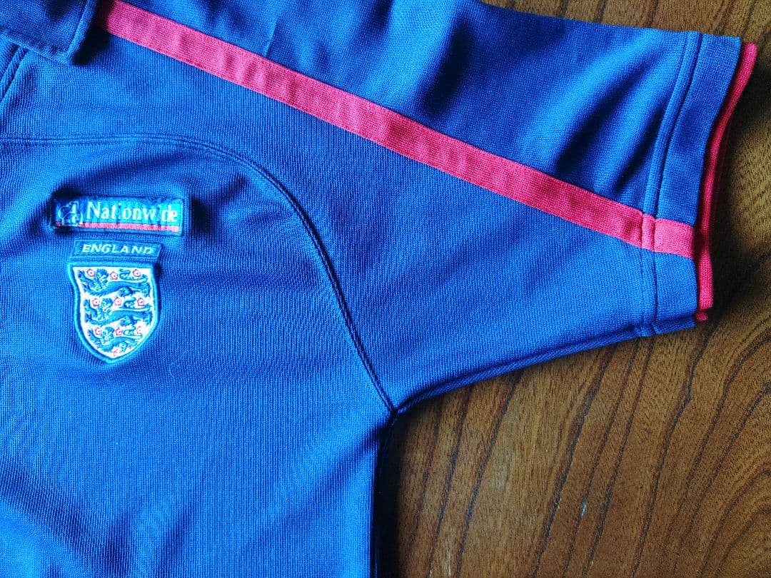 希少】UMBRO イングランド代表 ポロシャツ Nationwide Sサイズ