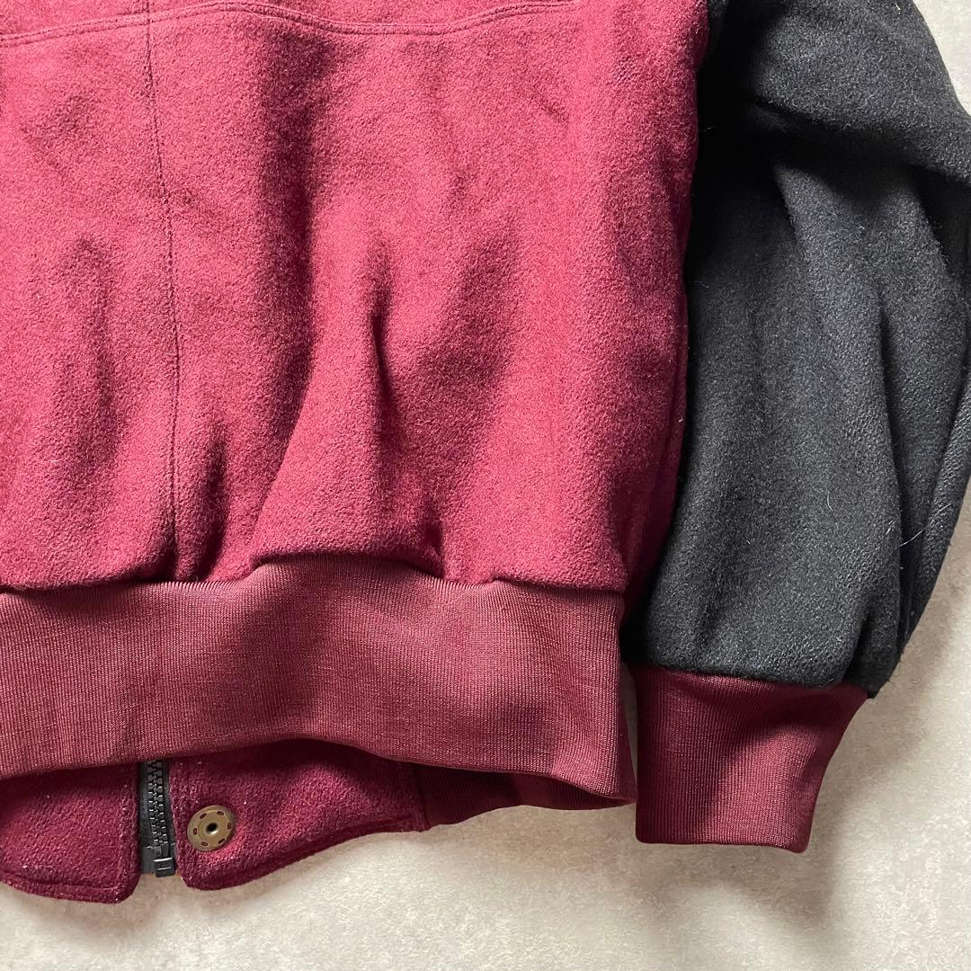 たけ様専用70s80s vintageスタジアムジャケット企業刺繍メルトンウール