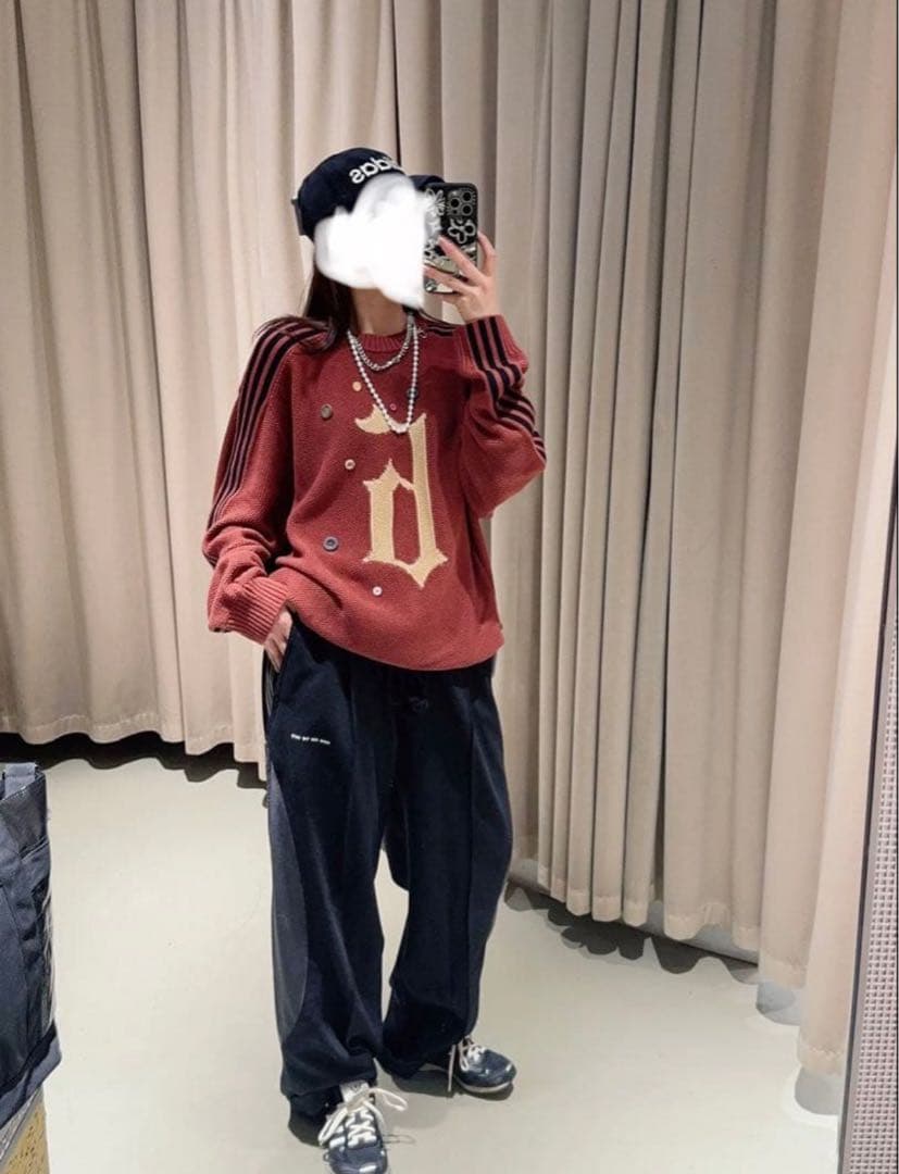 完売品M Adidas ADI006 SWEATER SFTM KC0327