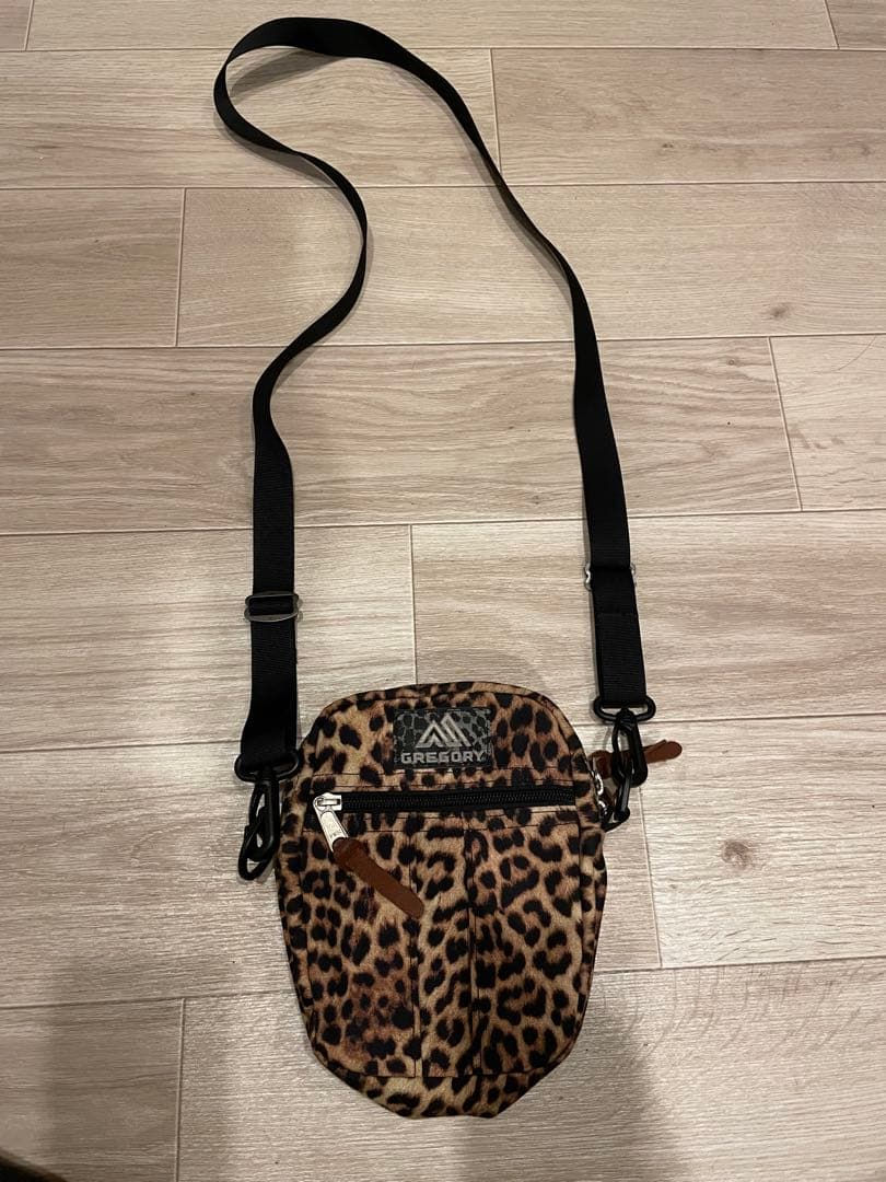 GREGORY ヒョウ柄リュック・ショルダーバッグセット