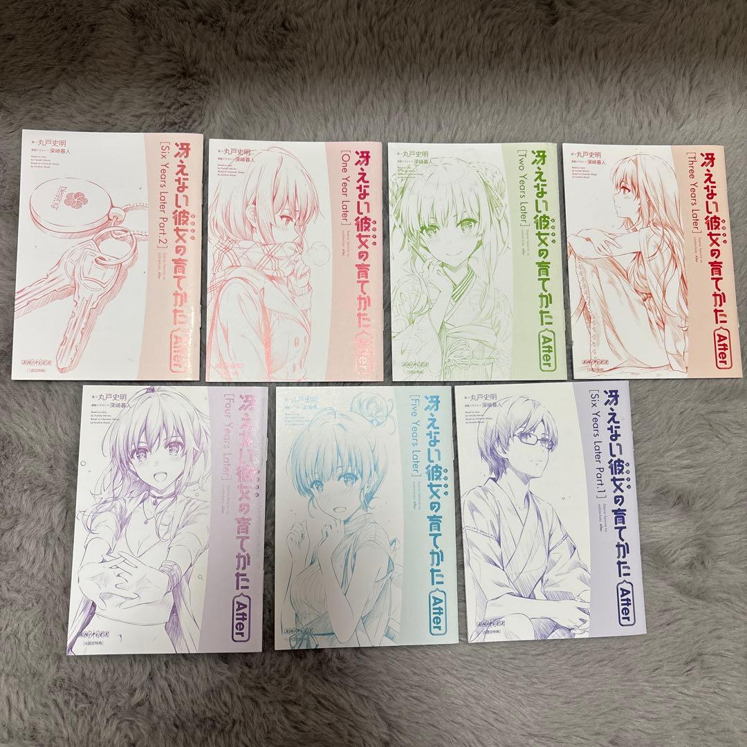 冴えない彼女の育てかた入場者特典 短編小説 After 全7冊セット&諸々