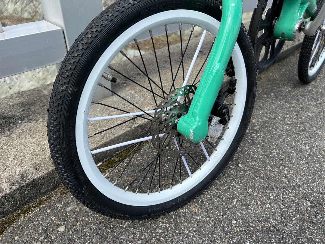 18インチ STRIDA SX カスタム　ミント　ストライダ