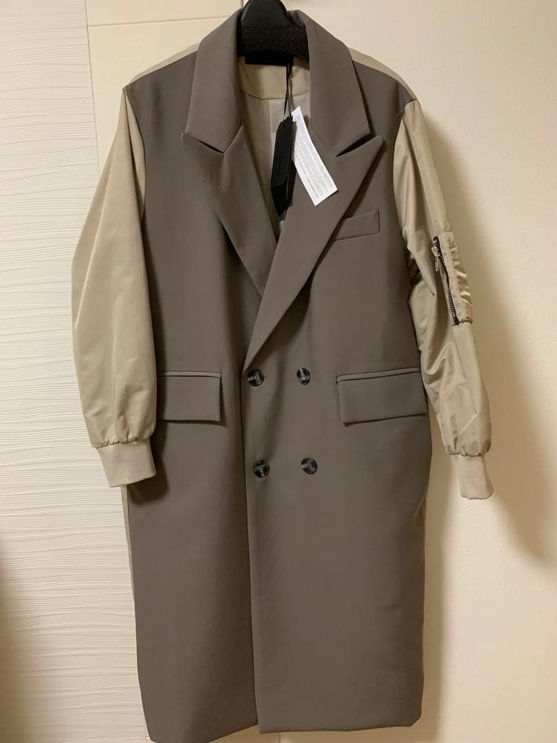 MICALLE MICALLE】ミリタリードッキングテーラーコート - メルカリ