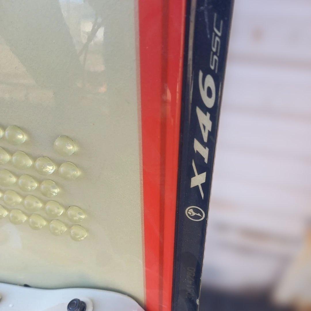 X146 SSC スノーボード 140cm 赤黒