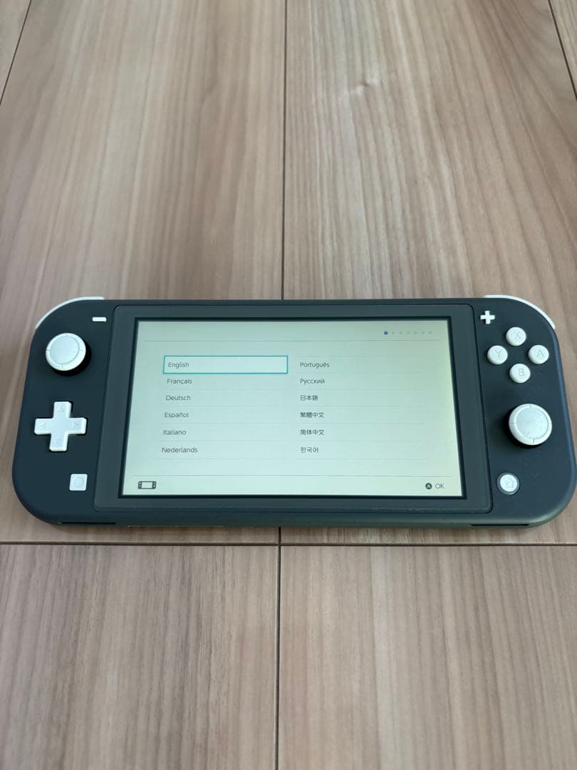 Nintendo switch lite 本体 グレー