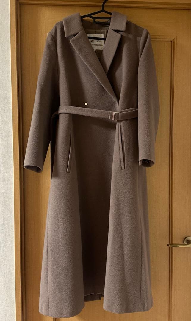 美品　Mystrada Arpege story 限定　バックボリュームコート