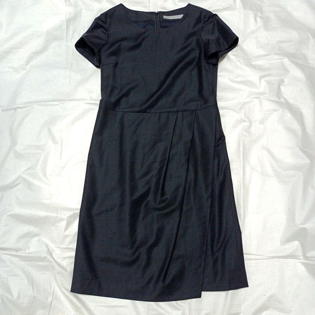 theory luxe フォーマルワンピース スーツ ノーカラー セットアップ