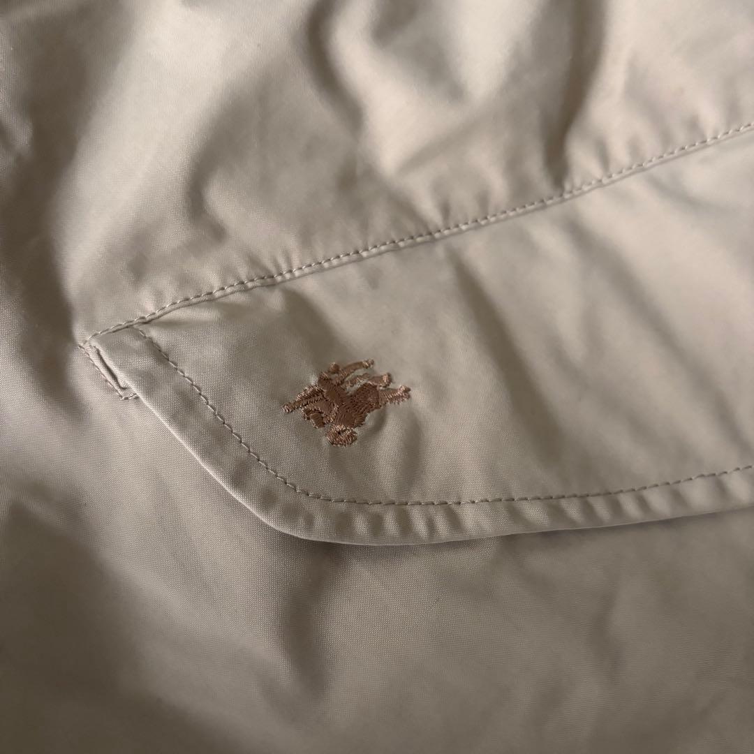 BurberryLondon ステンカラーコートベージュノバチェックシティボーイ