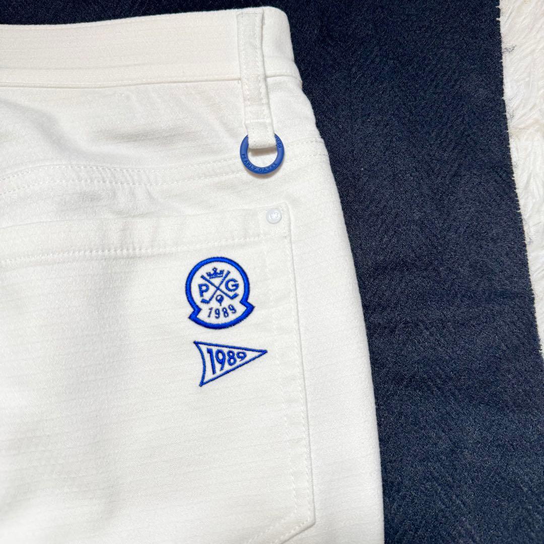 クレイジーソルト様美品 パーリーゲイツ 裏起毛 ストレッチパ