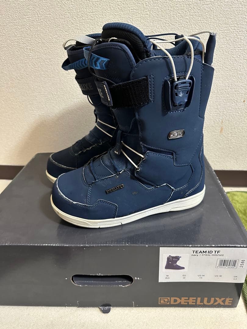 DEELUXE TEAM ID TF スノーボードブーツ ネイビー 25.5cm