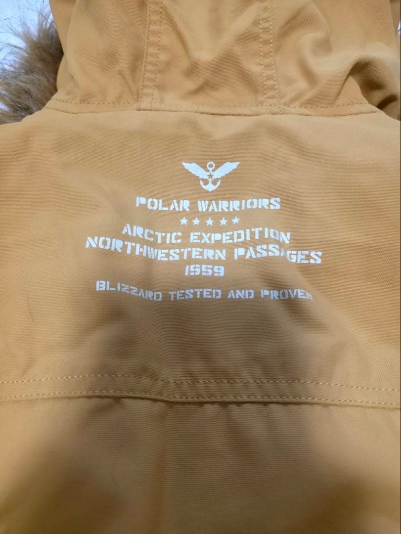 希少カラー ALPHA INDUSTRIES N-3B サイズS 美品