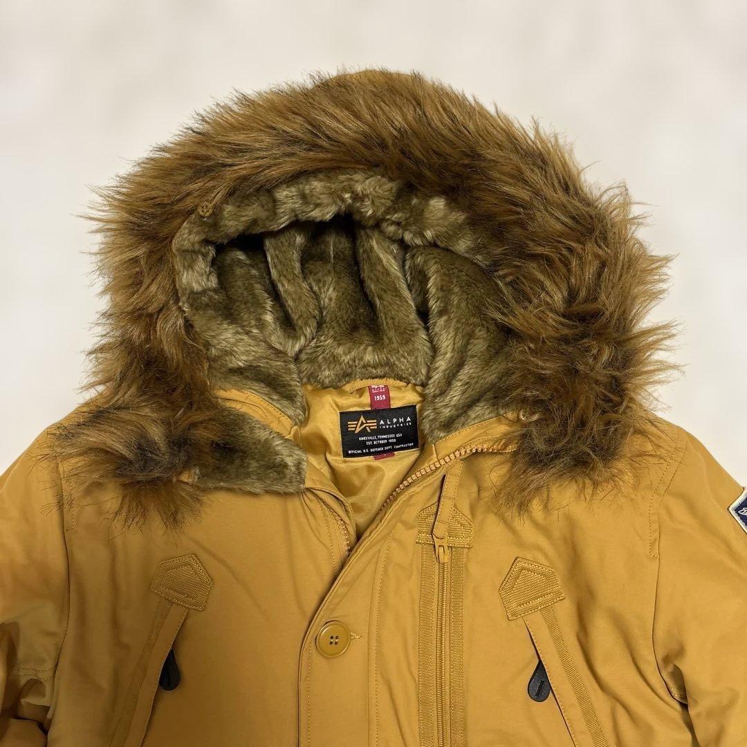 希少カラー ALPHA INDUSTRIES N-3B サイズS 美品