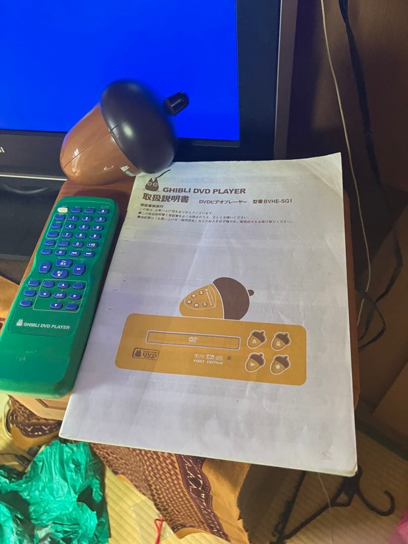ジブリ となりのトトロ DVDプレイヤー 美品 BVHE-SG1 希少 レア - メルカリ