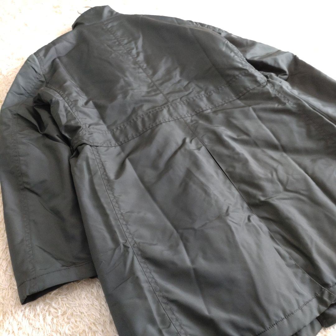 TOMORROWLAND メンズ 美品 リブニットキルティング中綿モッズコート