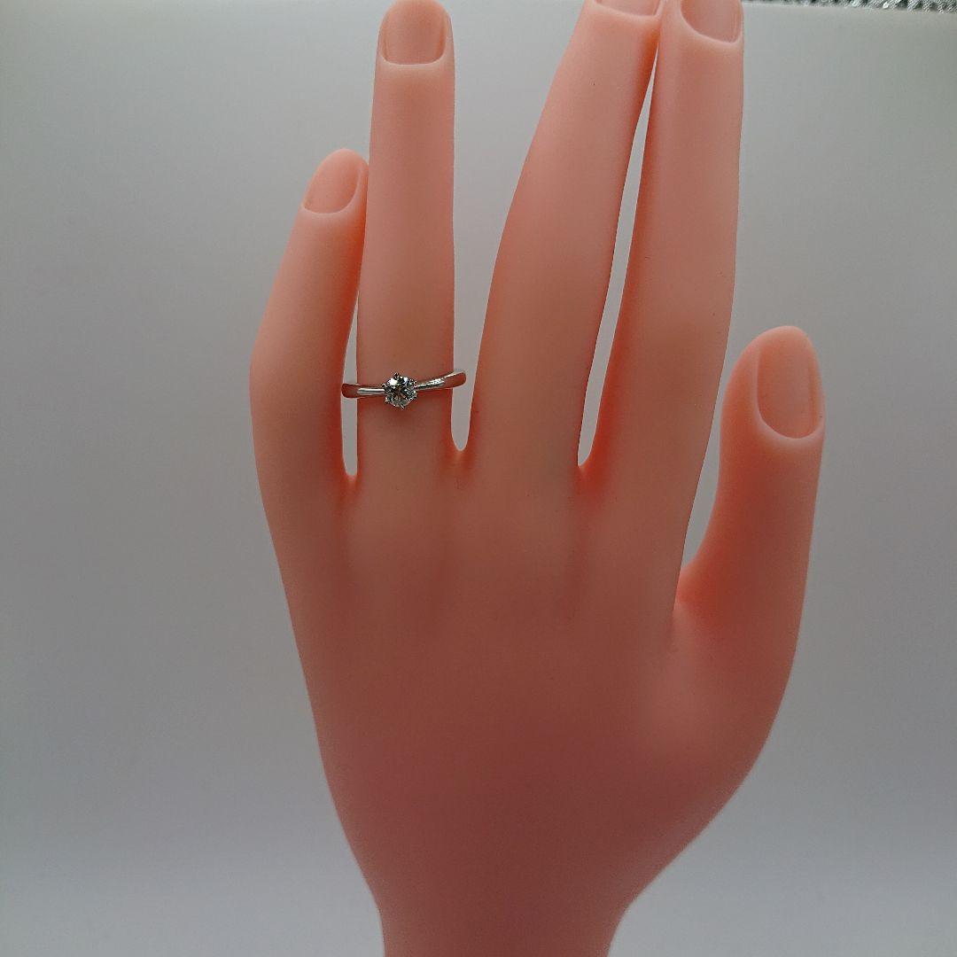 Linh Phong様 天然ダイヤモンドリング プラチナ950 エンゲージリング