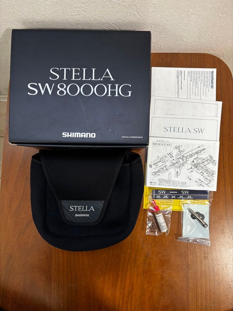13STELLA SW8000HG スピニングリール　HANAKO