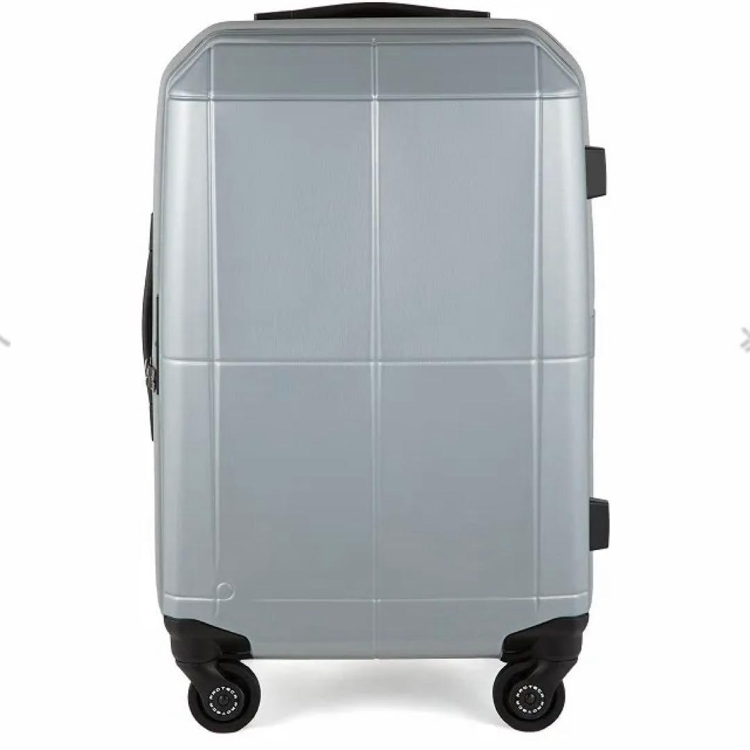《美品》 PROTECA キャリーケース フリーウォカー シルバー 50L