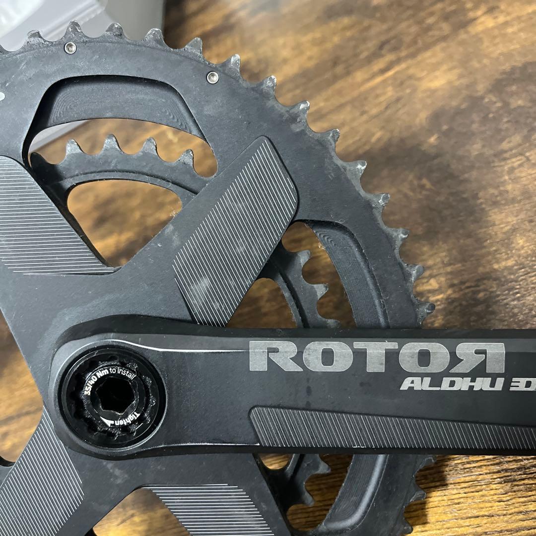 ROTOR ALDHU 3D クランクQ-Rings 170mm 楕円52-36
