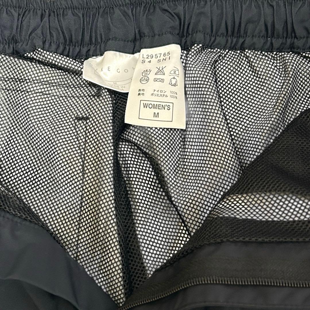 NIKEゴルフ　ブラック　ナイロン ジャケットとパンツセット Mサイズ　A28