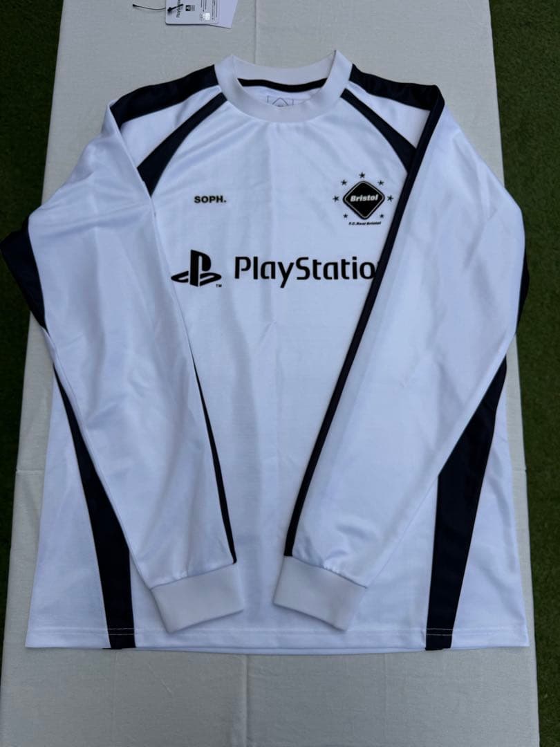 PlayStation F.C.Real Bristol サッカーシャツ M 白