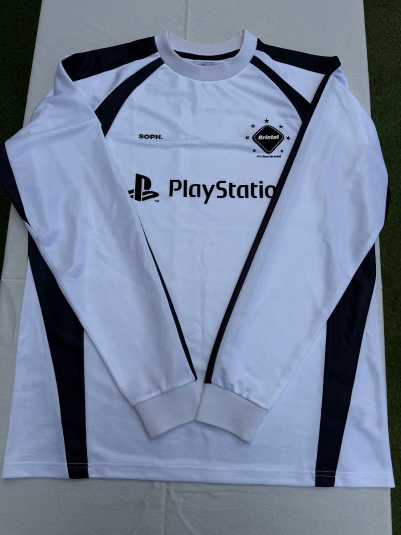PlayStation F.C.Real Bristol サッカーシャツ M 白