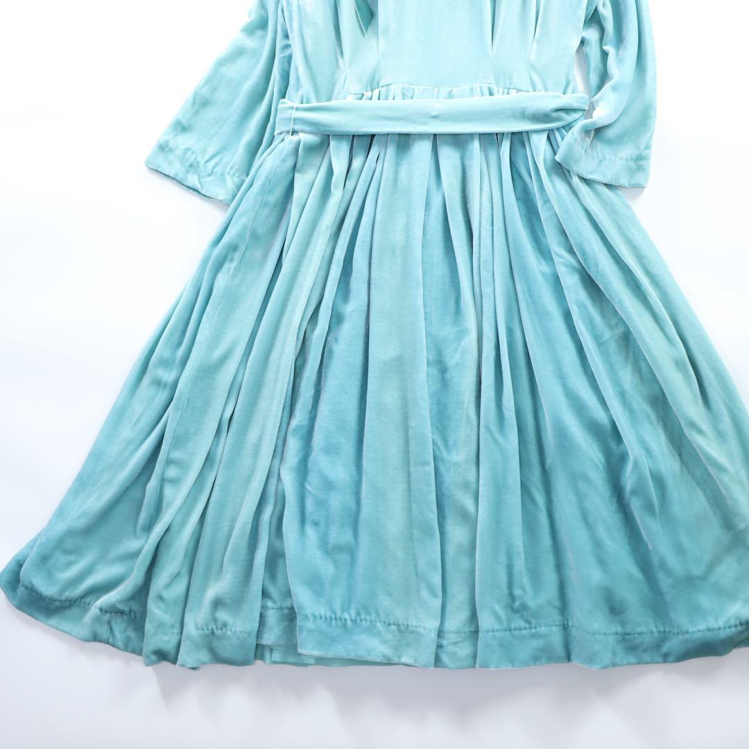 2023AW 未使用　GUCCI グッチ　レア　ベルベット　ドレス　ワンピース