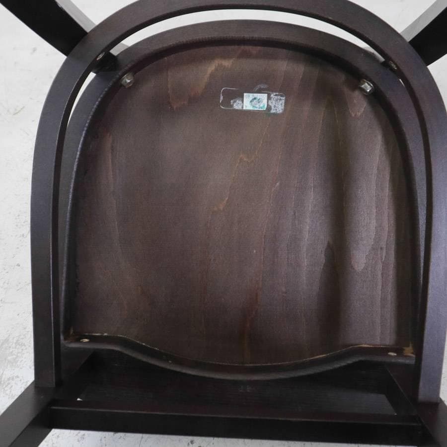 TON チェコ製 ベントウッド ダイニングチェア 曲木 ビーチ材 ダーク