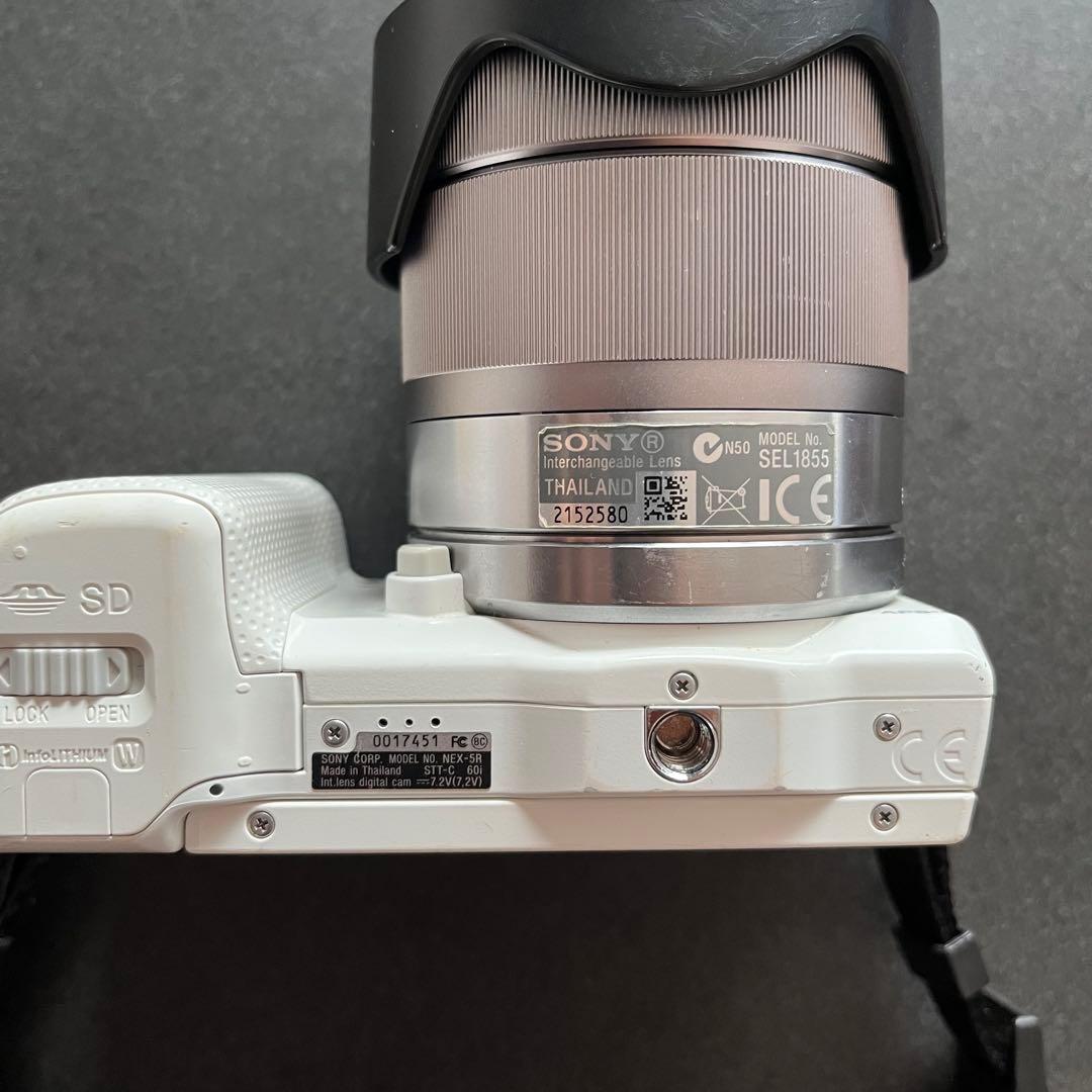 SONY NEX-5R ミラーレスカメラ 18-55mmレンズ付き
