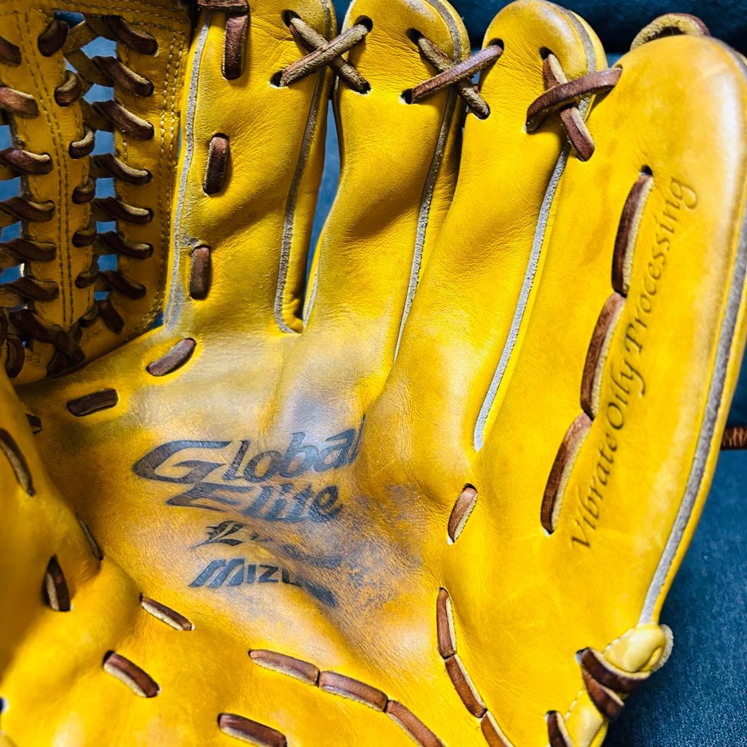 ミズノ グローバルエリート 一般軟式内野用グローブ　Lv 超人気