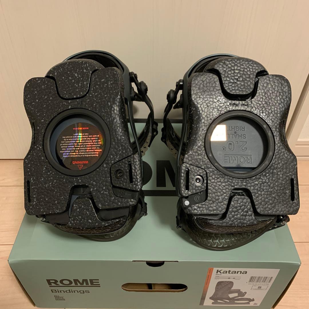 【美品】ROME SDS 24-25 Katana Sサイズ Black