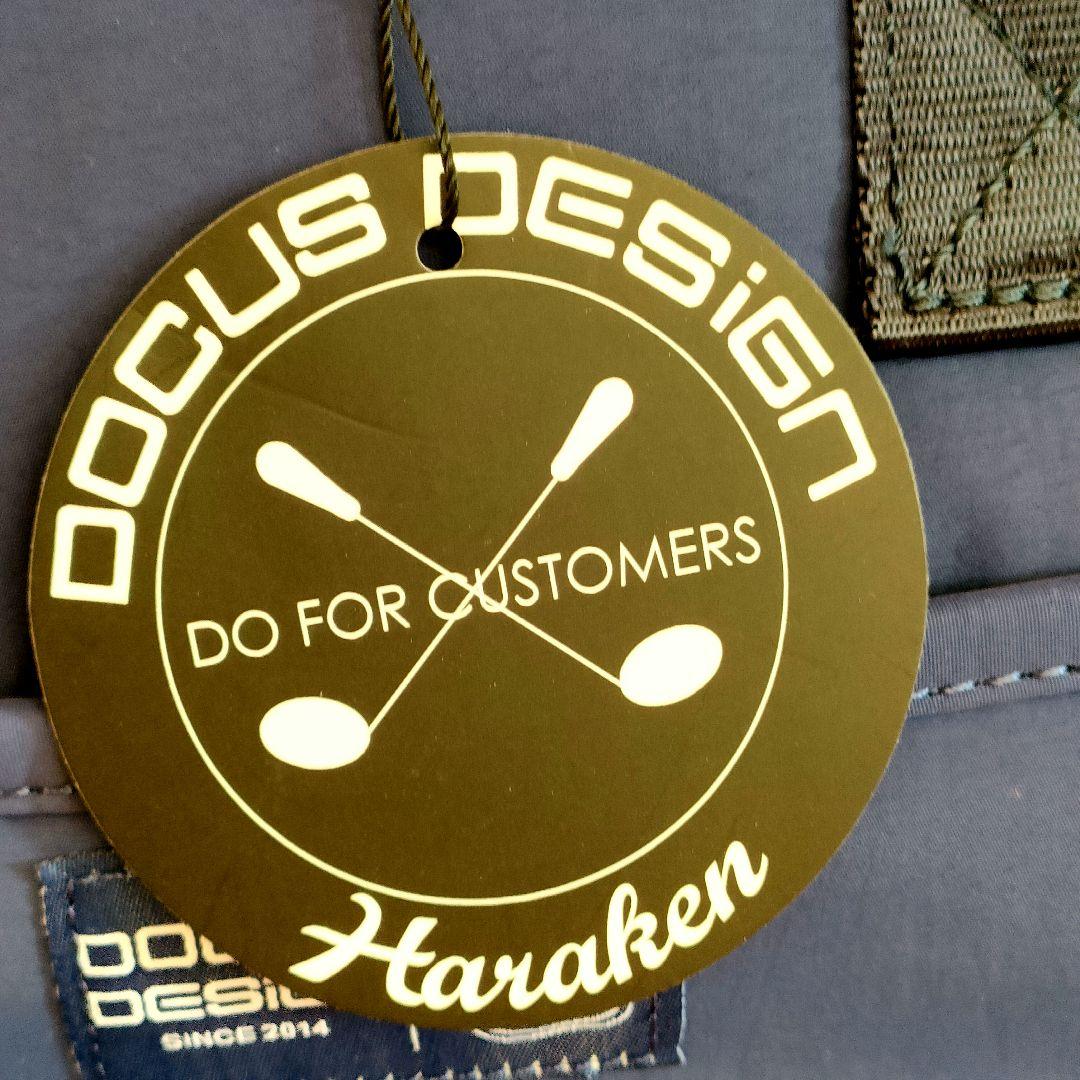 ☆新品未使用☆DOCUS ドゥーカス カートラウンドバックストラップ付ネイビー