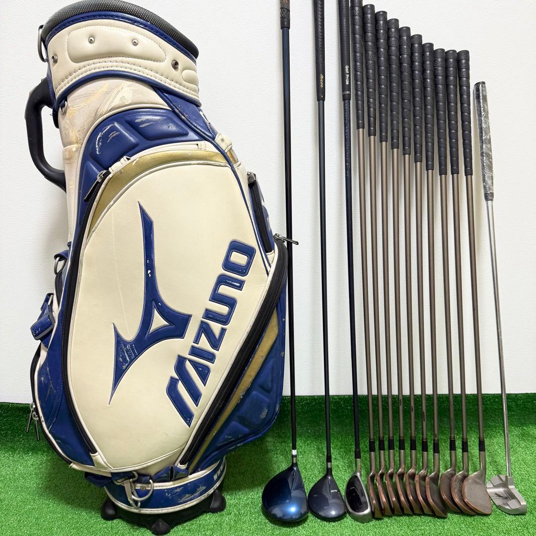 ブリヂストン ミズノ 初心者 メンズ ゴルフクラブセット フルセット 一式