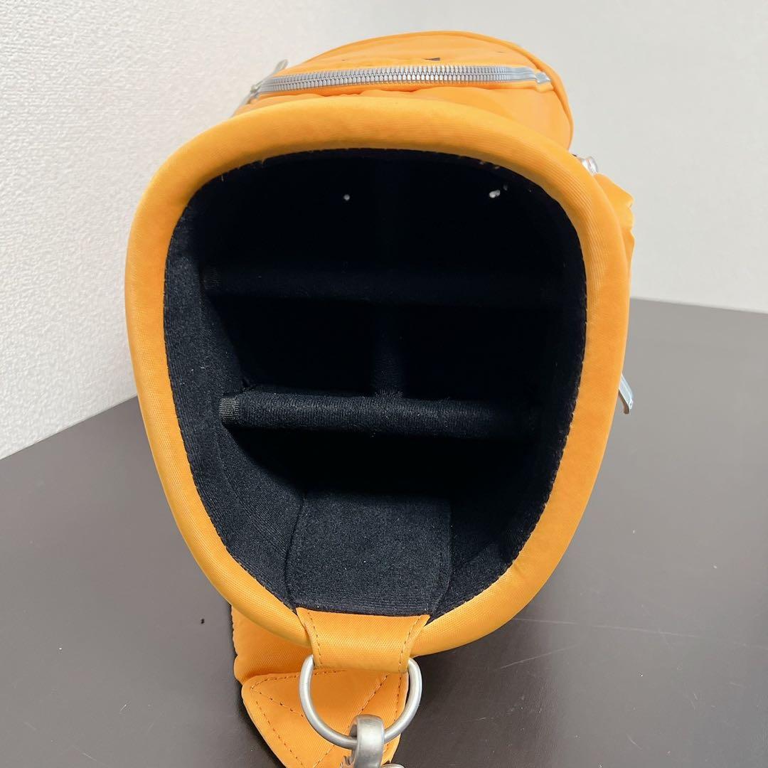 ONOFF オノフ キャディバッグ オレンジ フード付 5分割 golf