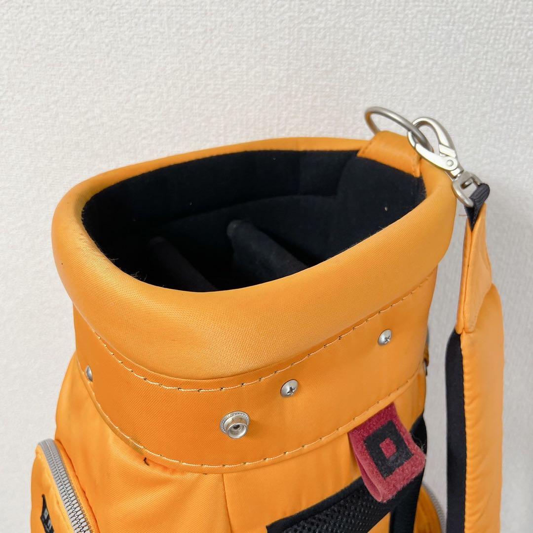 ONOFF オノフ キャディバッグ オレンジ フード付 5分割 golf