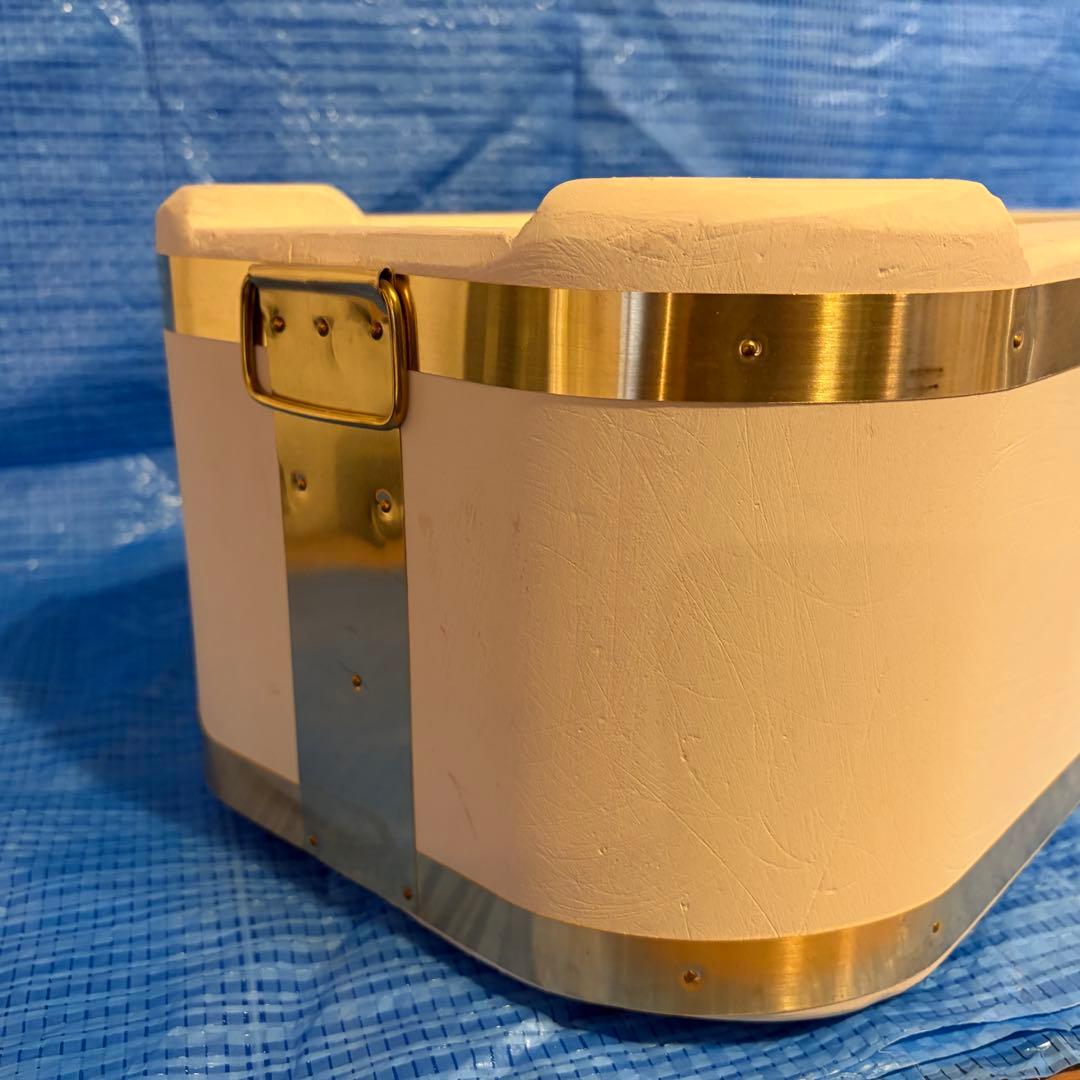 【未使用品】丸和工業製 天然切り出し大判七輪 角形 網2枚付き