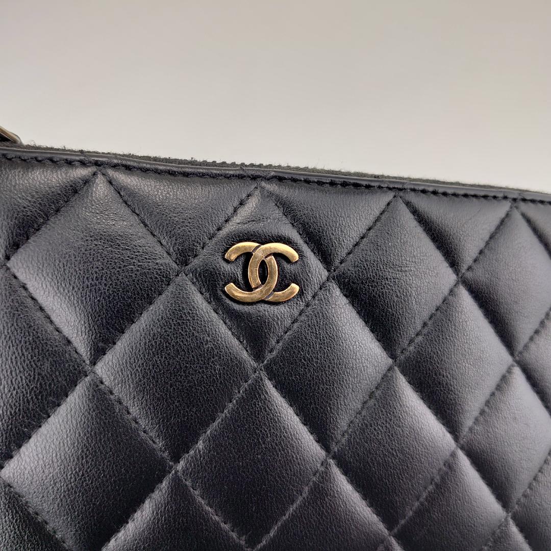 【ムックさま用】シャネル　マトラッセ　ラウンドファスナー長財布　1206