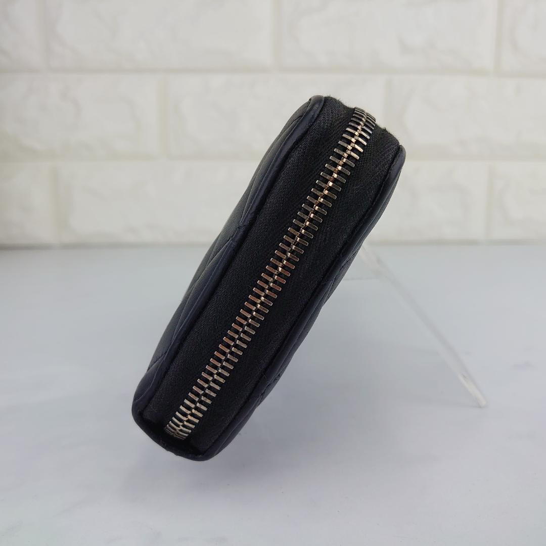 【ムックさま用】シャネル　マトラッセ　ラウンドファスナー長財布　1206