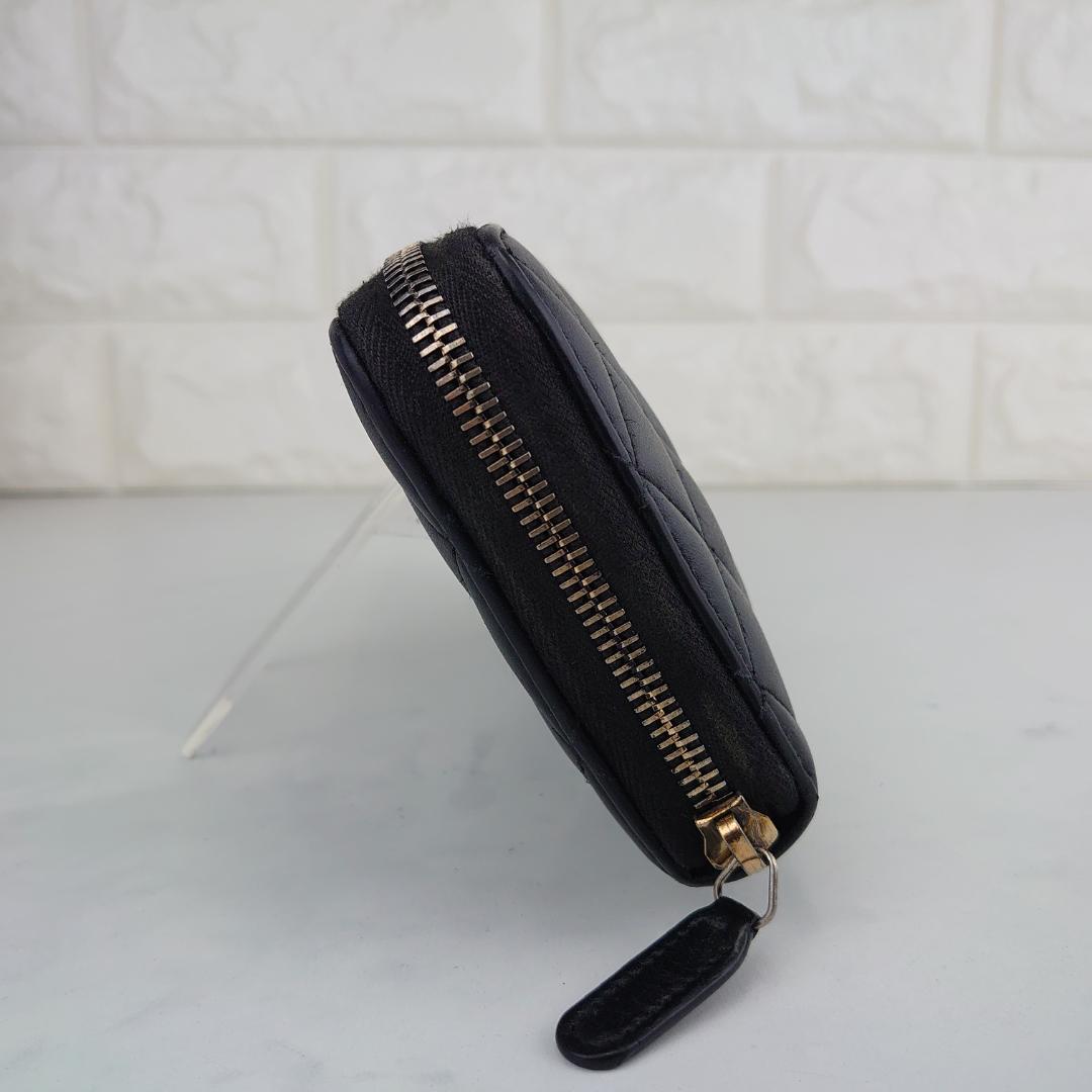 【ムックさま用】シャネル　マトラッセ　ラウンドファスナー長財布　1206