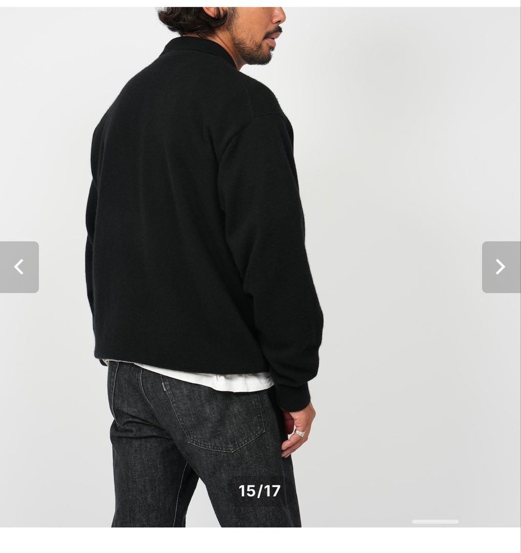 OVY Wool Cashmere Warm Knit Polo Mサイズ