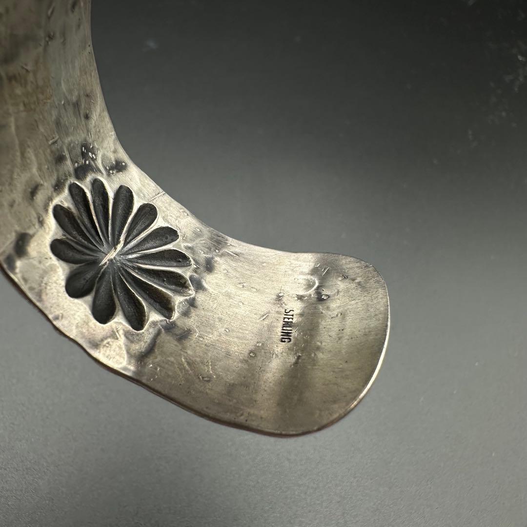 Navajo Vincent Joe Platero スタンプワーク　バングル