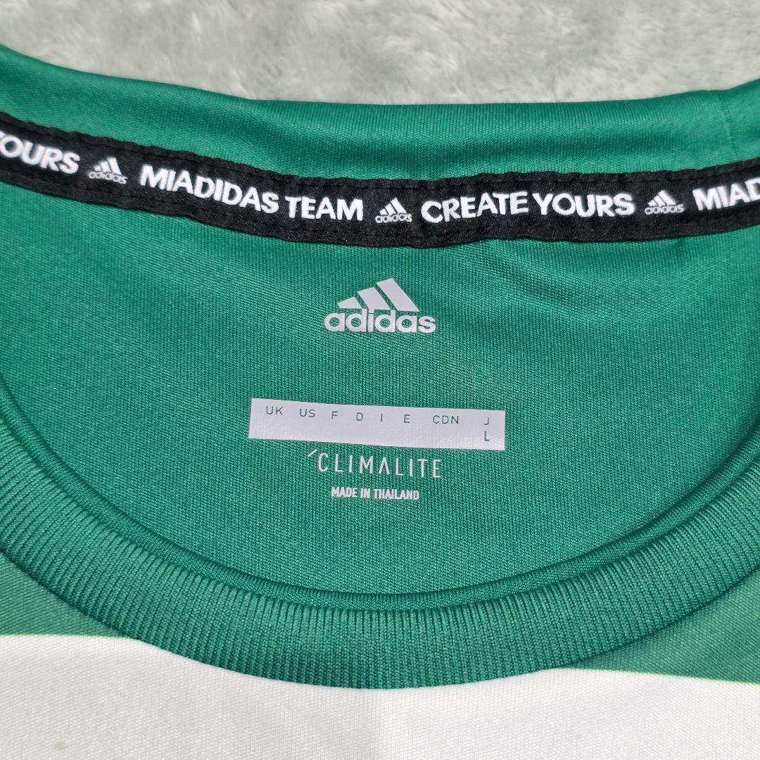 松本山雅　2019　田中隼磨　ユニフォーム　L　adidas　アディダス　緑