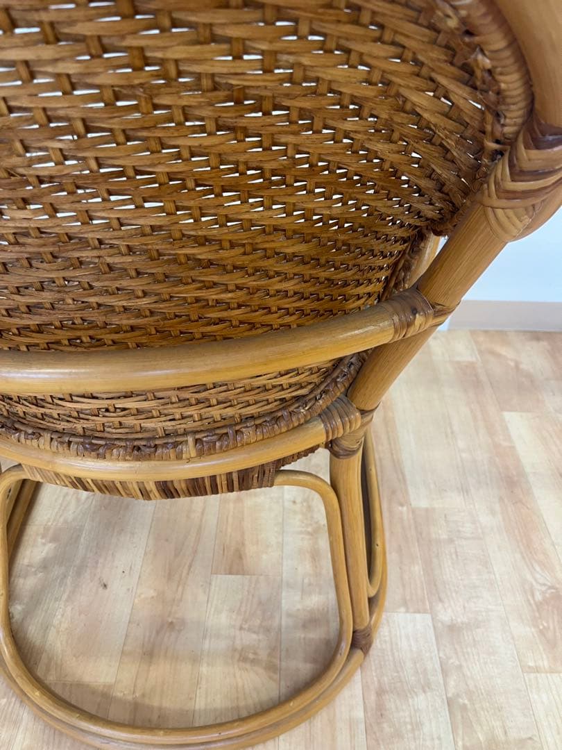 AUSTERラタン チェア 椅子 アーム ダイニング ヴィンテージ