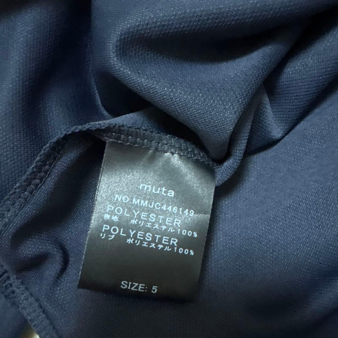 ムータマリンゴルフ★ストレッチ★春秋★モックネックシャツ【メンズ サイズ5（M】