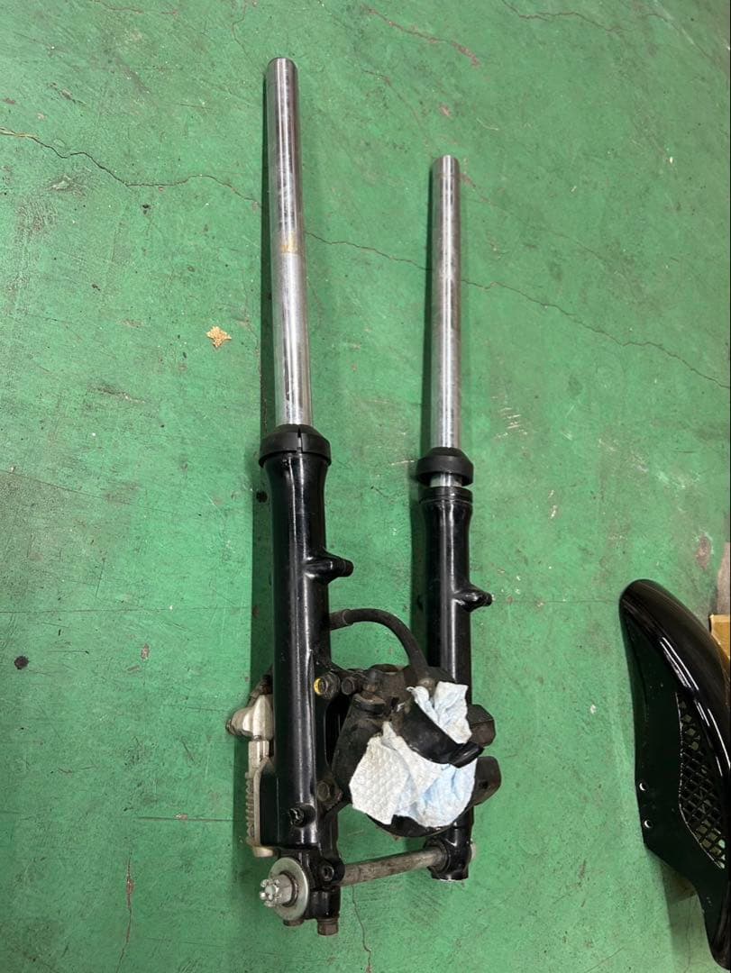 GSX250E/400Eフロントフォーク　ザリ