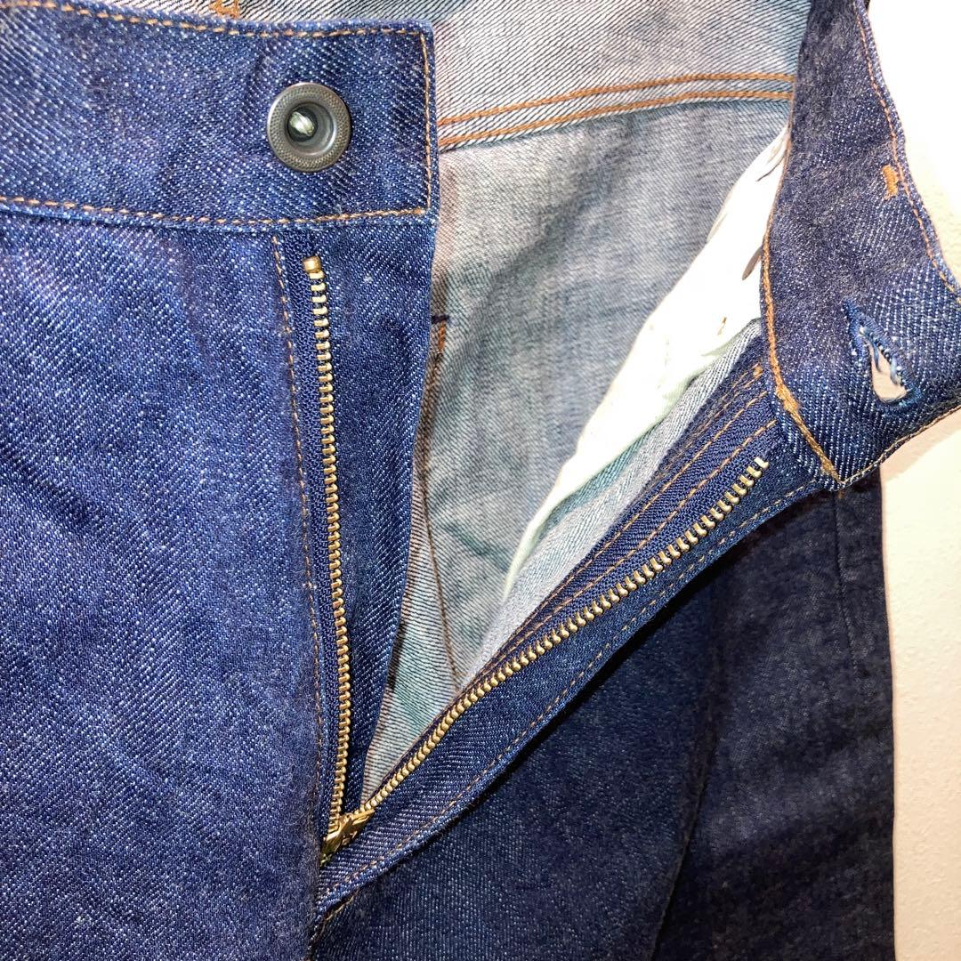 【未使用】FOB FACTORY F1147 ワイドデニム5Pパンツ　サイズ3