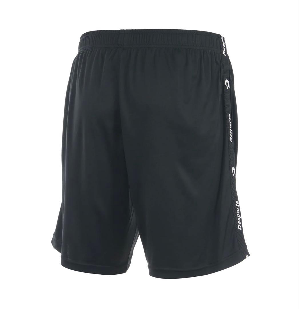 【Desporte】 長袖シャツ（白）、ポロシャツ（白）、ハーフパンツ（黒）