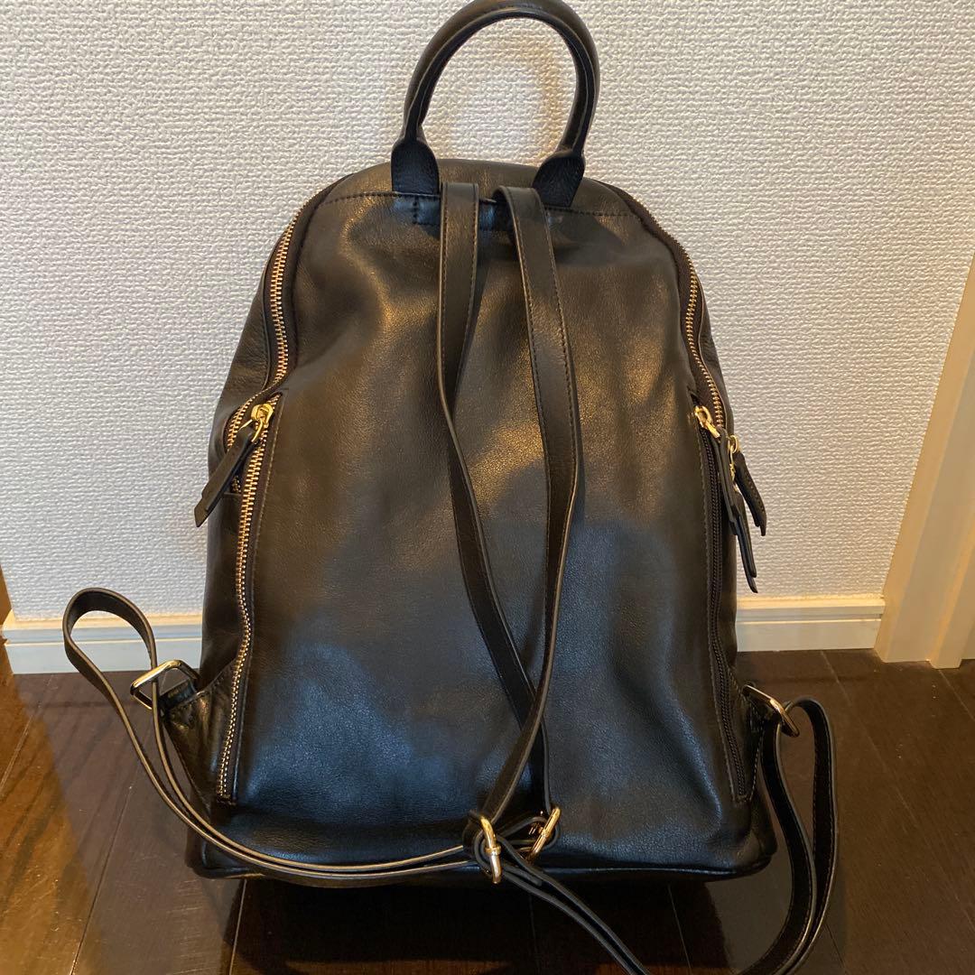 【極美品】ear PAPILLONNER　レザースタンドリュック