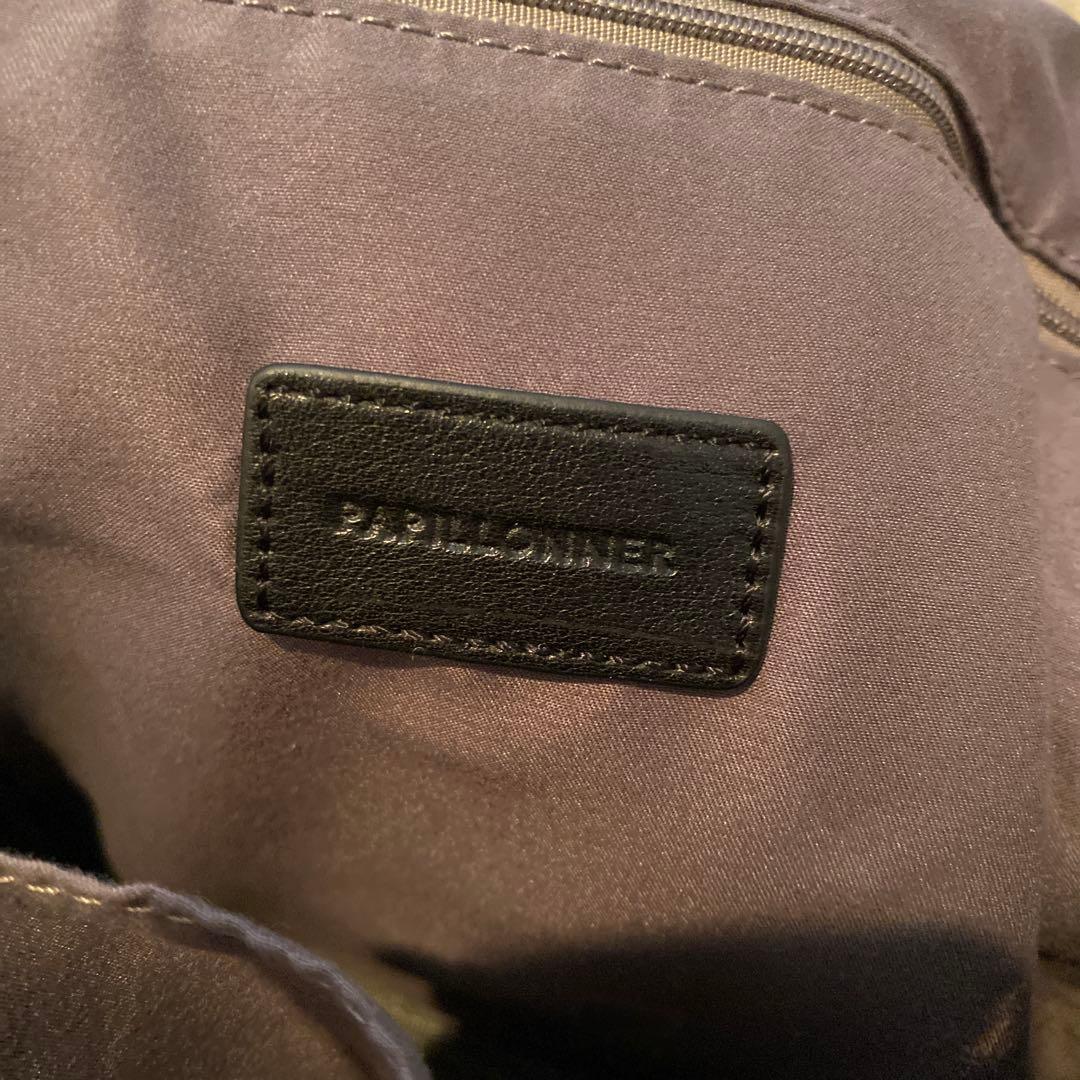 【極美品】ear PAPILLONNER　レザースタンドリュック