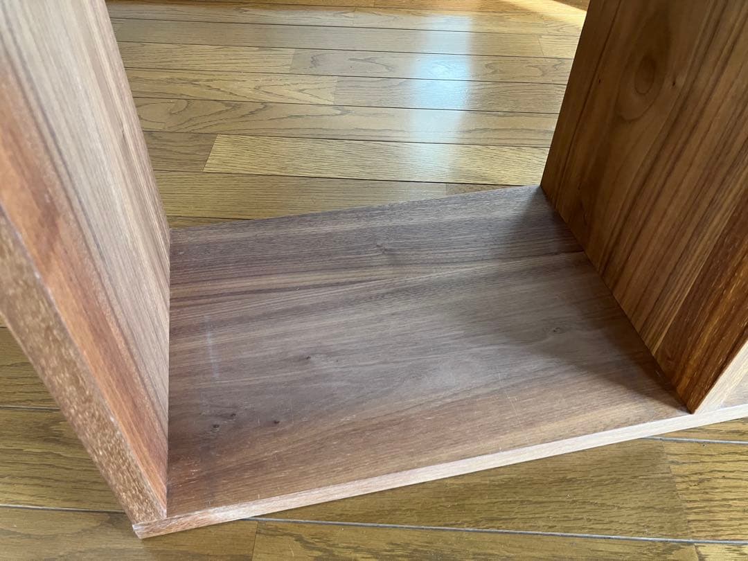 無印良品 スタッキングシェルフセット 5×3 ウォールナット 本棚 間仕切り